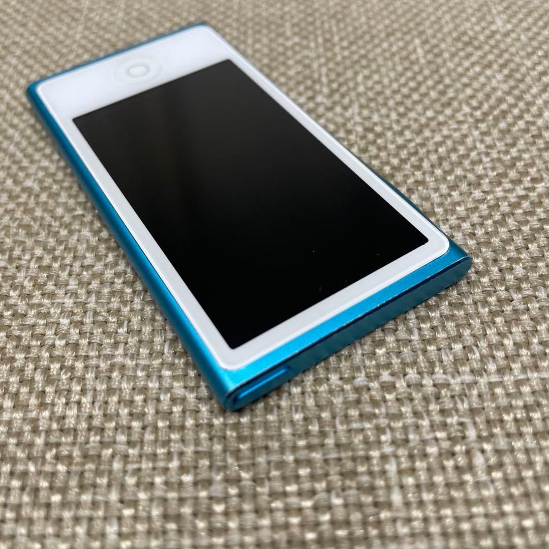 ipod nano 第7世代　ブルー A1446