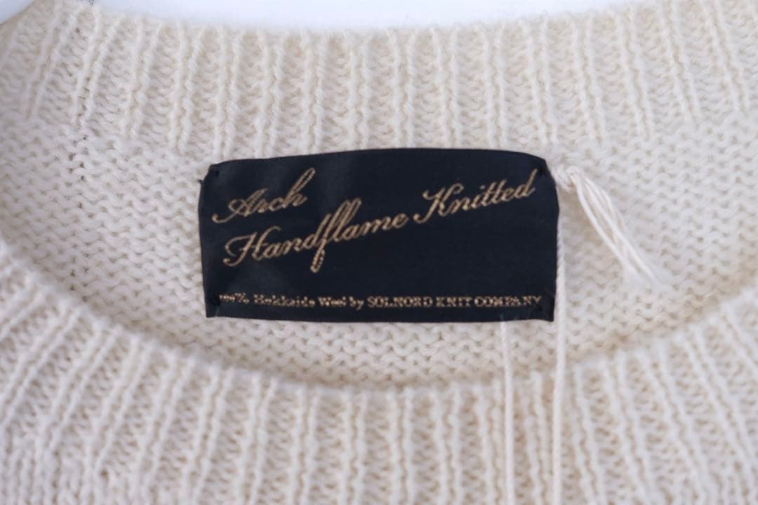 ARCH ハンドフレームニット Arch Tokyo SOLNORD