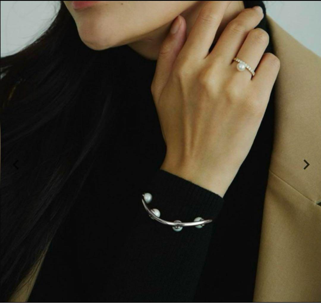 夕*凪様 ✨美品✨ステラハリウッド インパール バングル シルバー