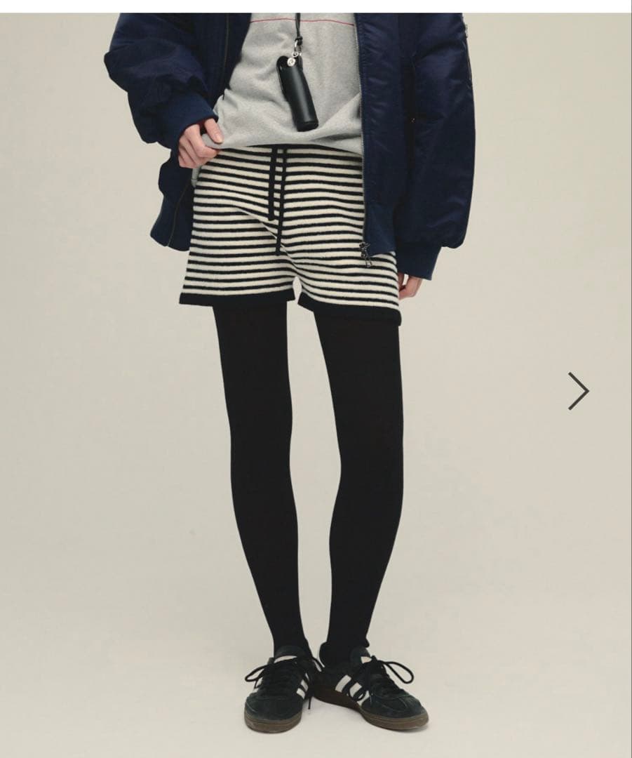 新品 ジーナシス 【eL】 12G fluffy short pants