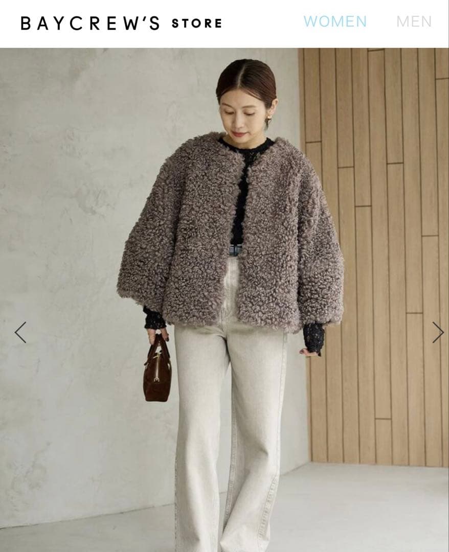 IENA TISSAVEL ファーコート　 サイズ38