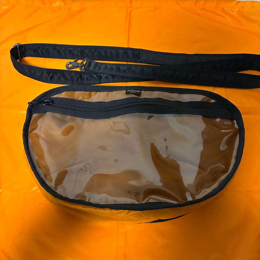 【極美品】ポーター　タンカー　ショルダーバッグ　オーバル　舟形　ハーフムーン