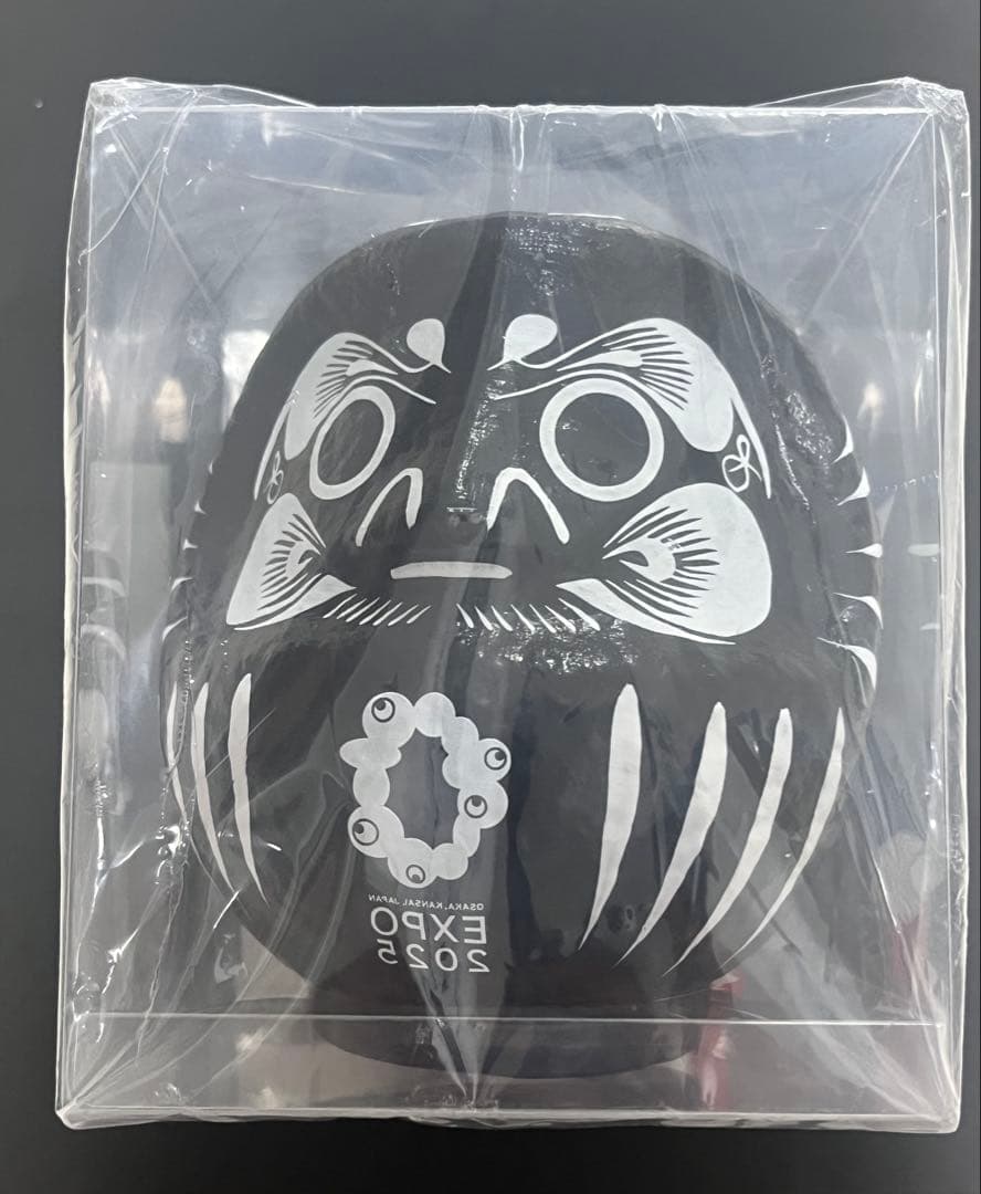 高崎だるま 万博 黒 ミャクミャク