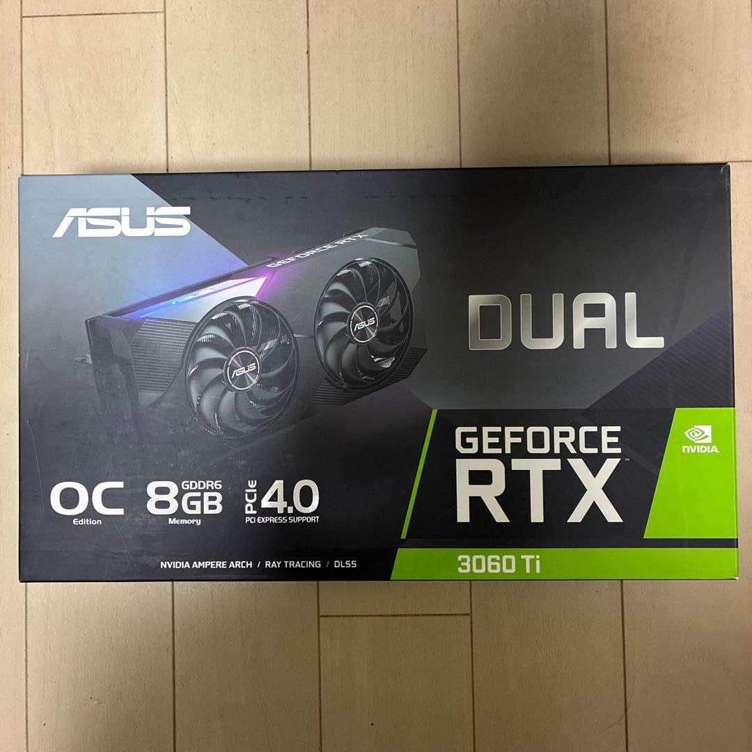 グラフィックボード・グラボ・ビデオカード ASUS Dual RTX3060Ti V2 OC Edition
