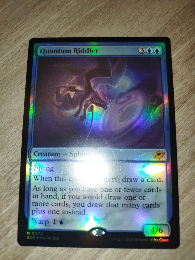 MTG 量子の謎かけ屋 英語版 Foil 1枚