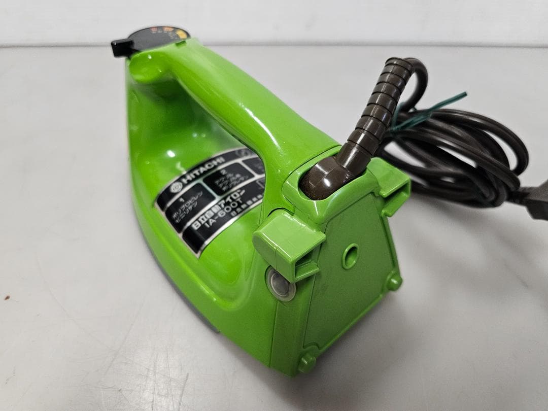 当時物レアアイテム良好品/昭和家電 レトロ家電 日立自動アイロン IA-600T