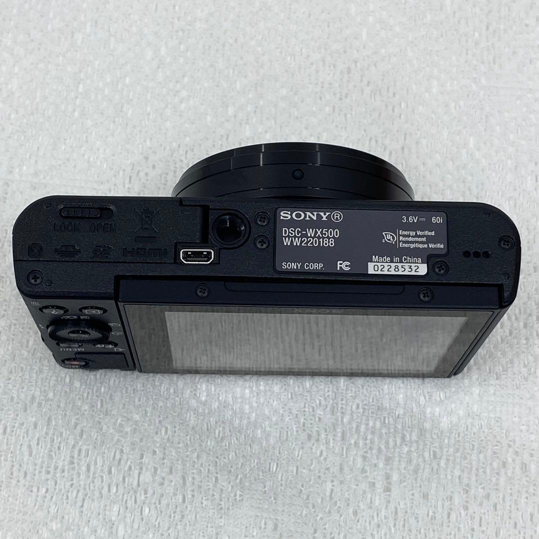 【美品】ソニー　サイバーショット　DSC-WX500 デジカメ