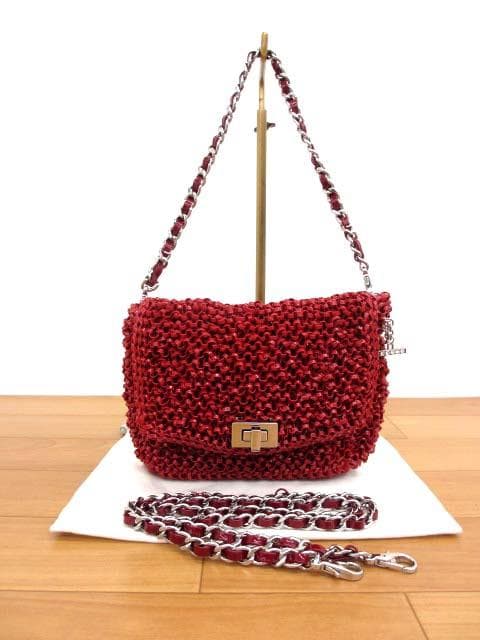 美品 アンテプリマ PB24FA1623 ワイヤーバッグ ルッケット