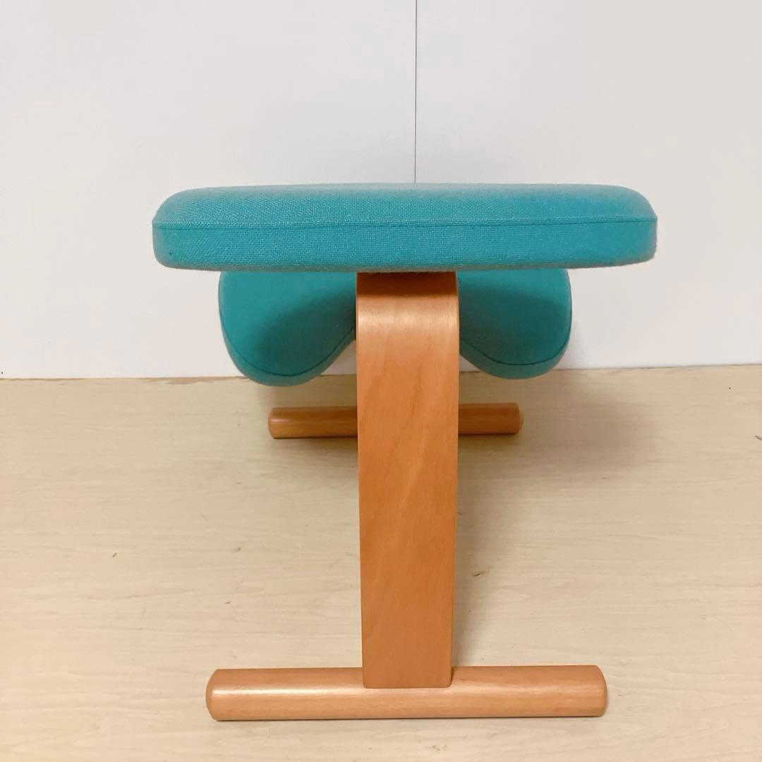 Rybo リボ　バランスチェアイージー　姿勢矯正　 デスクチェア　ライトグリーン