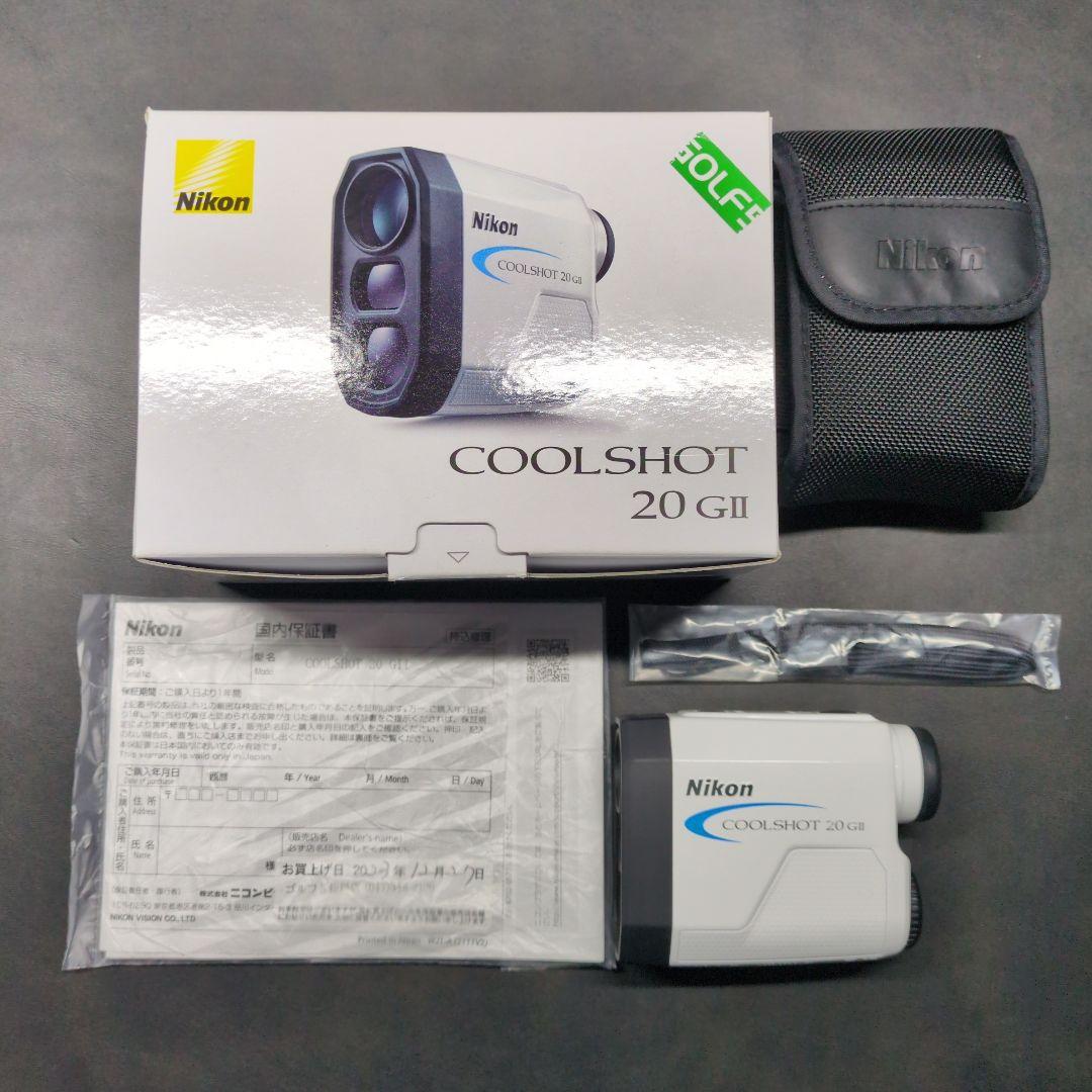 Nikon COOLSHOT 20 GII ゴルフ用距離計