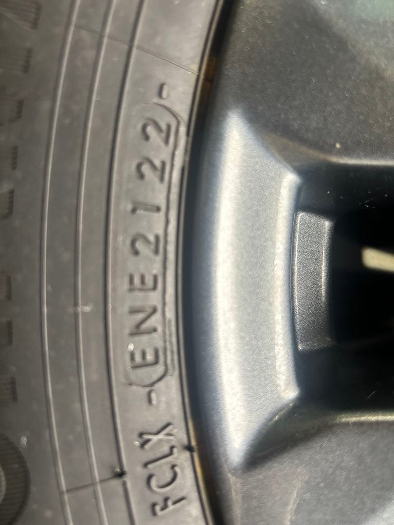 マツダ純正溝有りスタッドレス15インチ ホイールセット