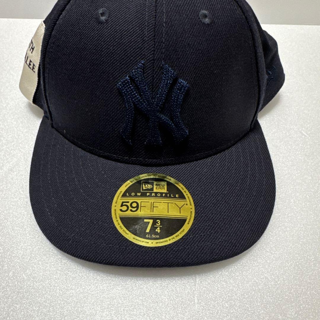 KITH AURALEE 59FIFTY キャップ ネイビー 7 3/4