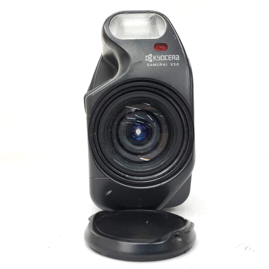 フィルムカメラ KYOCERA SAMURAI X3.0 F0116-333-3v y