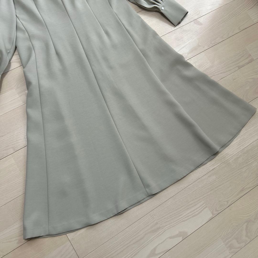 IENA ＆NAVY スキッパーフレアワンピース　2025SS 36サイズ