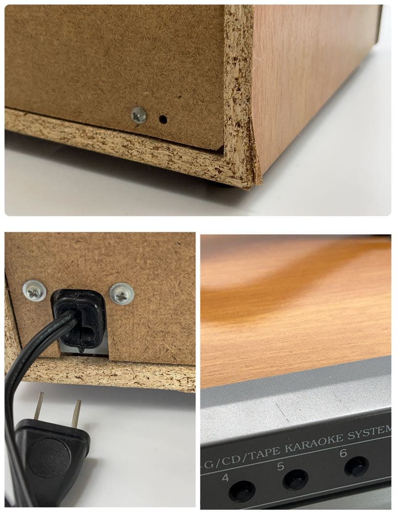 【動作品】DENON COLUMBIA CDV-550 カラオケ機器 -316-