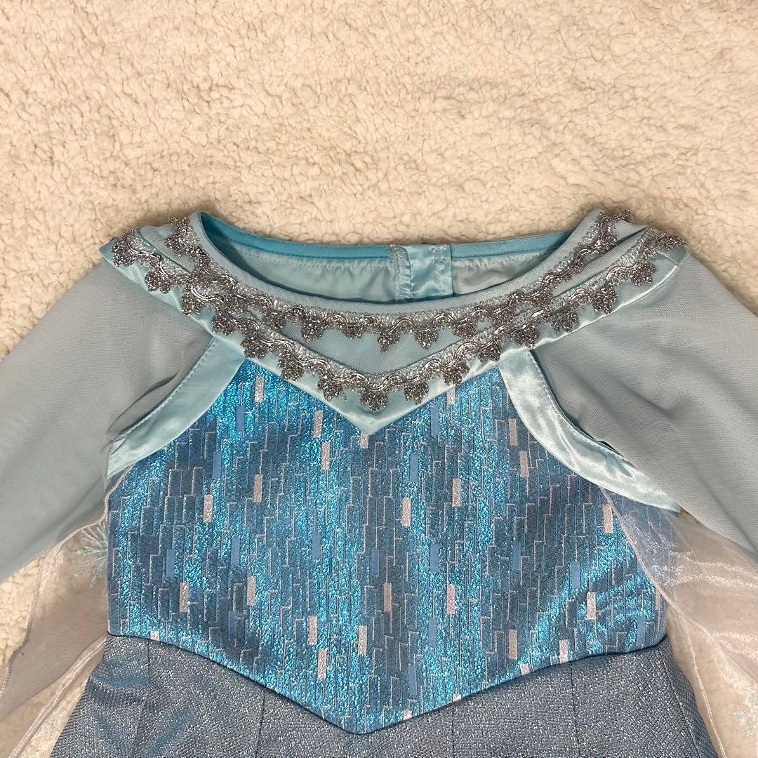 【美品】ビビディバビディブティック　エルサ ドレス 110