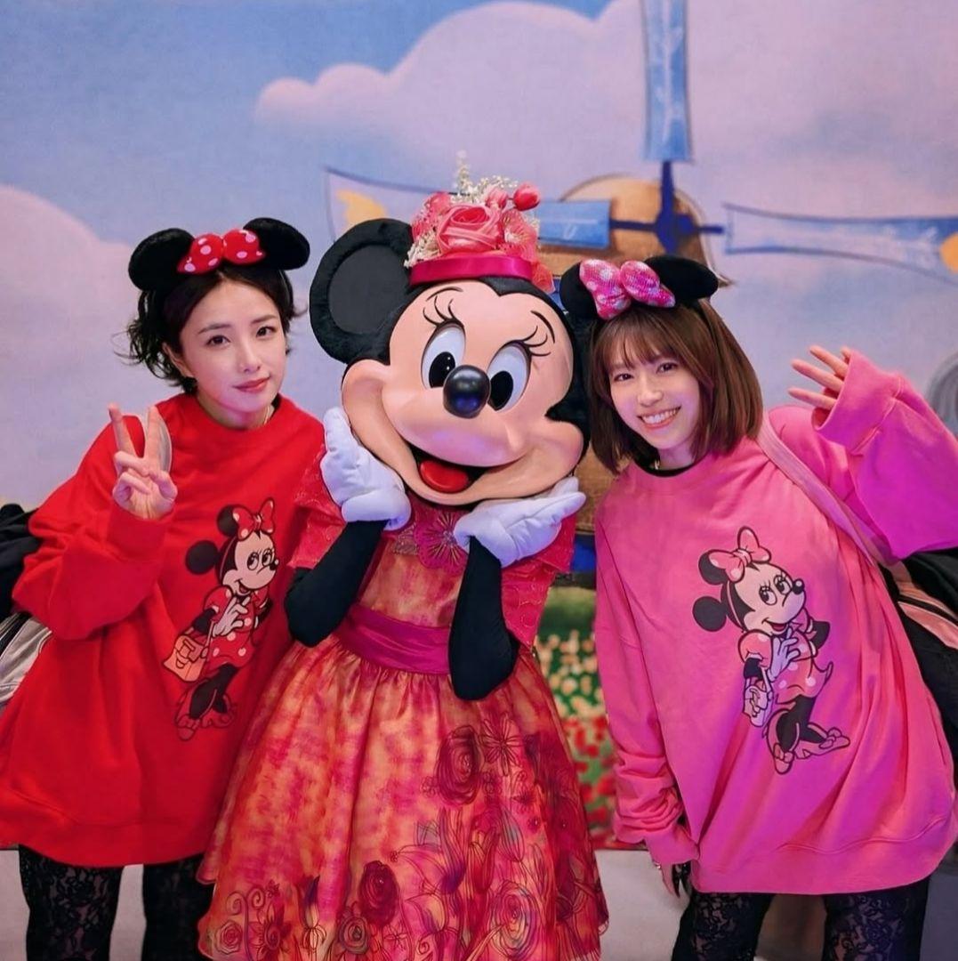 wcj 若槻千夏さん　ミニースウェット（レッド）