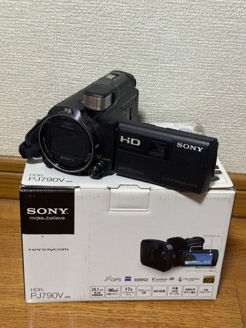 【中古品】SONY HDR-PJ790V ビデオカメラ