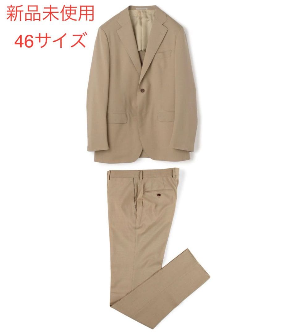 トゥモローランド ウールポリエステル シングルブレステッド2Bスーツ