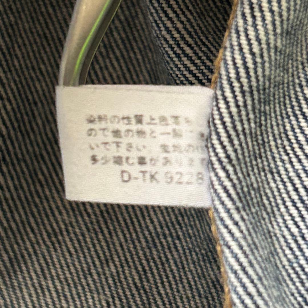 90s LeeRIDERSＪ0424黒タグ 日本製 復刻 デニムジャケット 希少