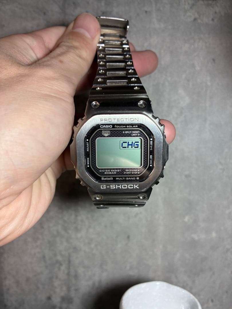 時計 G-SHOCK GMW-B5000D-1JF silver