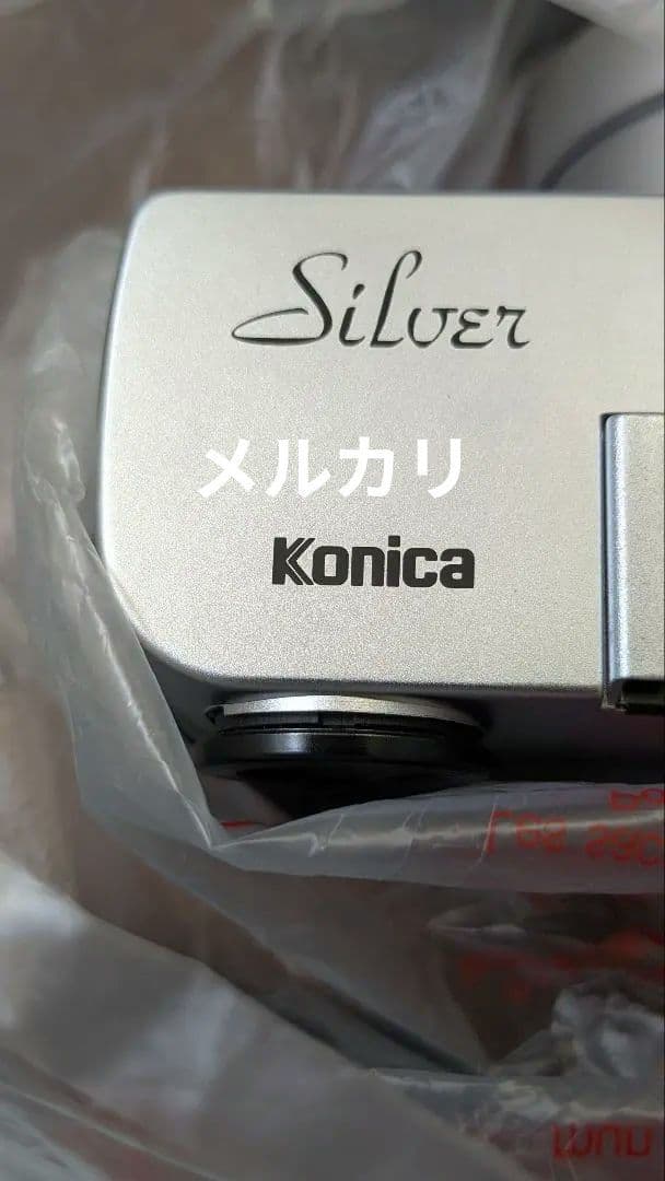 コニカ ヘキサー シルバー 極美品 カメラ フィルム 箱付き