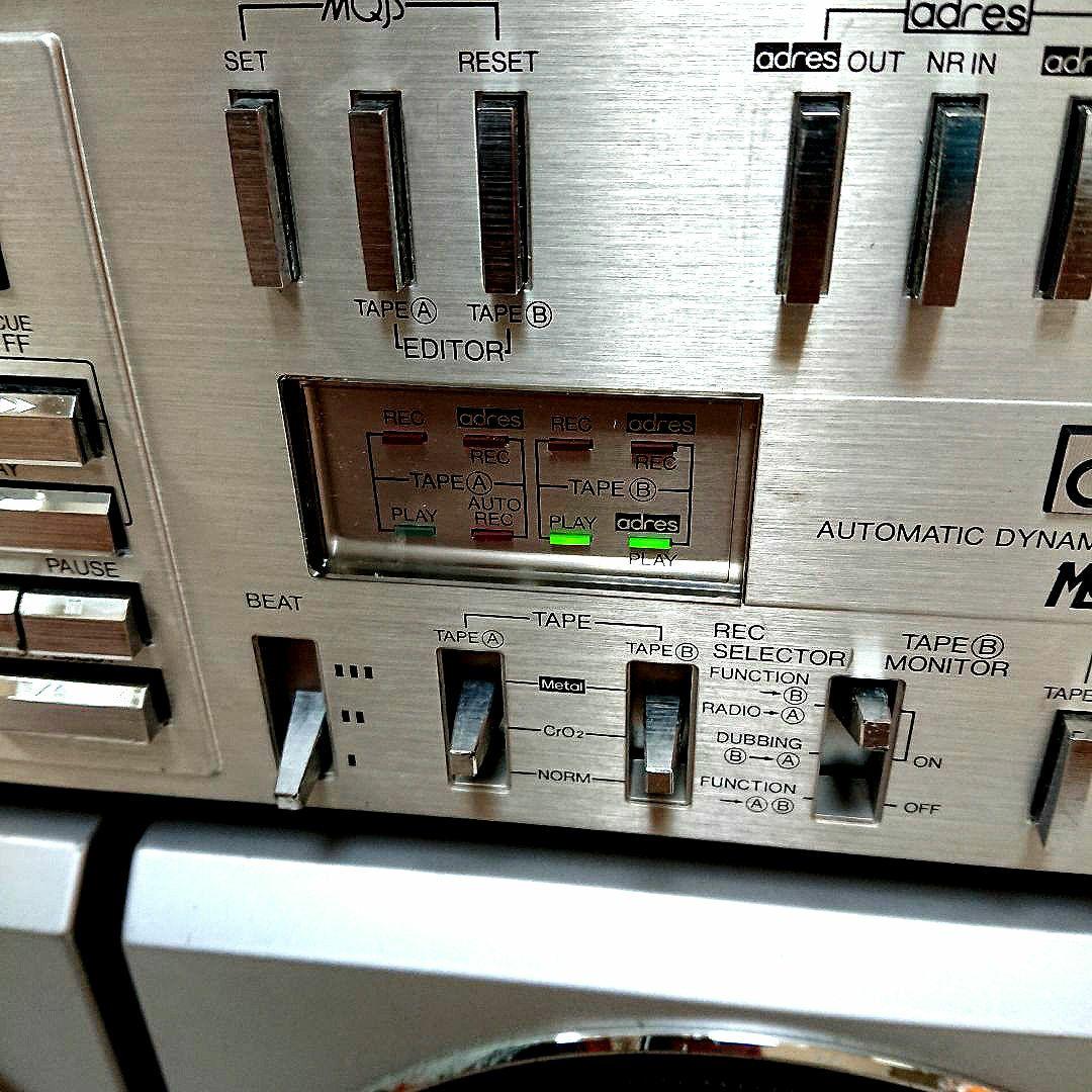 ✨貴重な大型ラジカセ TOSHIBA MacKenzie RT-S98　レトロ