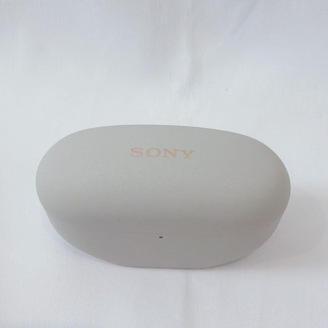 【美品】ソニー 純正 WF-1000XM5 プラチナシルバー 充電ケース