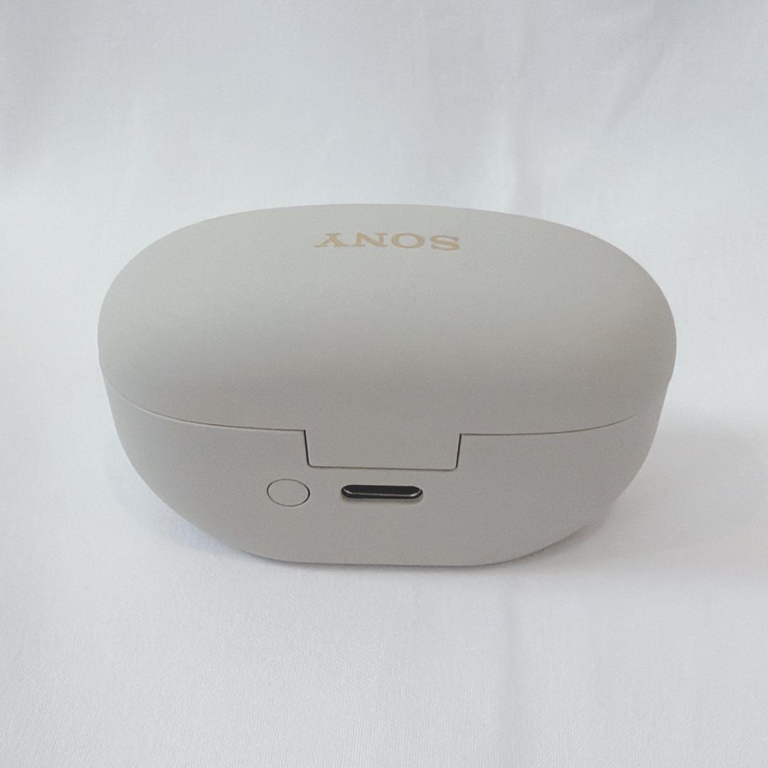 【美品】ソニー 純正 WF-1000XM5 プラチナシルバー 充電ケース