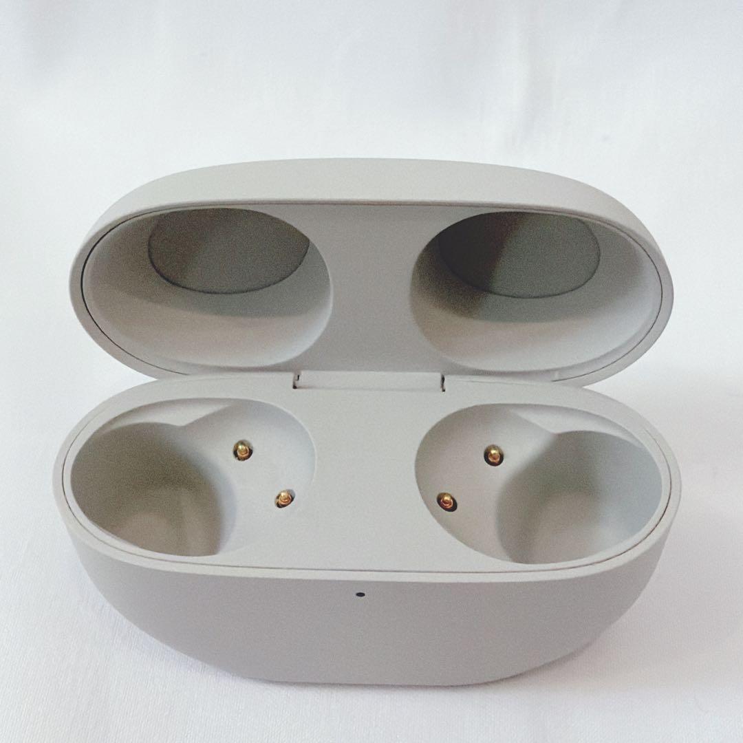 【美品】ソニー 純正 WF-1000XM5 プラチナシルバー 充電ケース