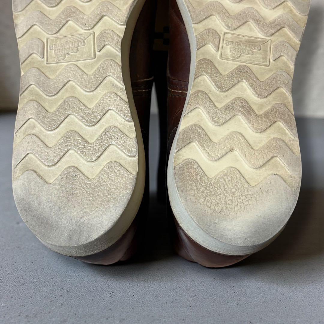 【定番のプレーントゥ】9111レッドウィング　6インチ クラシックラウンドブーツ