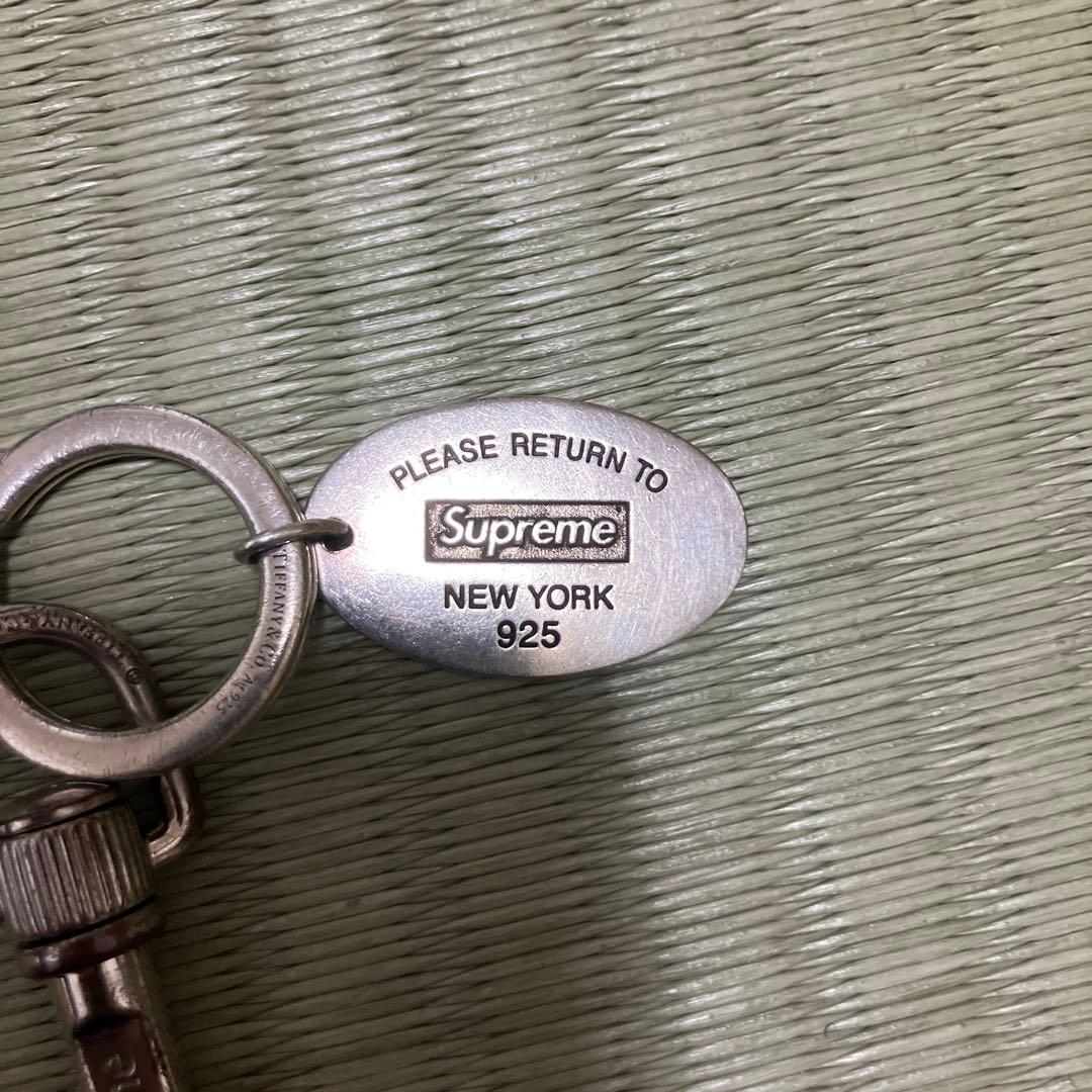 ティファニー　シュプリーム　キーリング