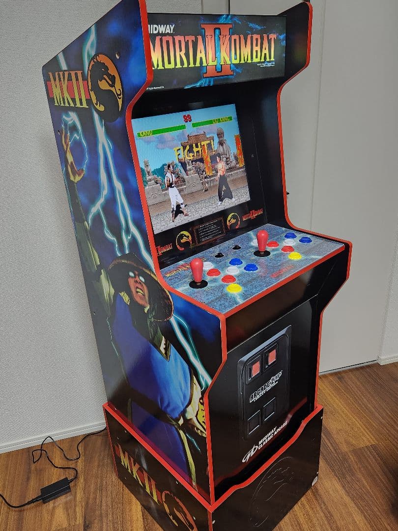 マ*リ様 アーケード1UP モータルコンバット2　本格大型ゲーム機　ゲーセン