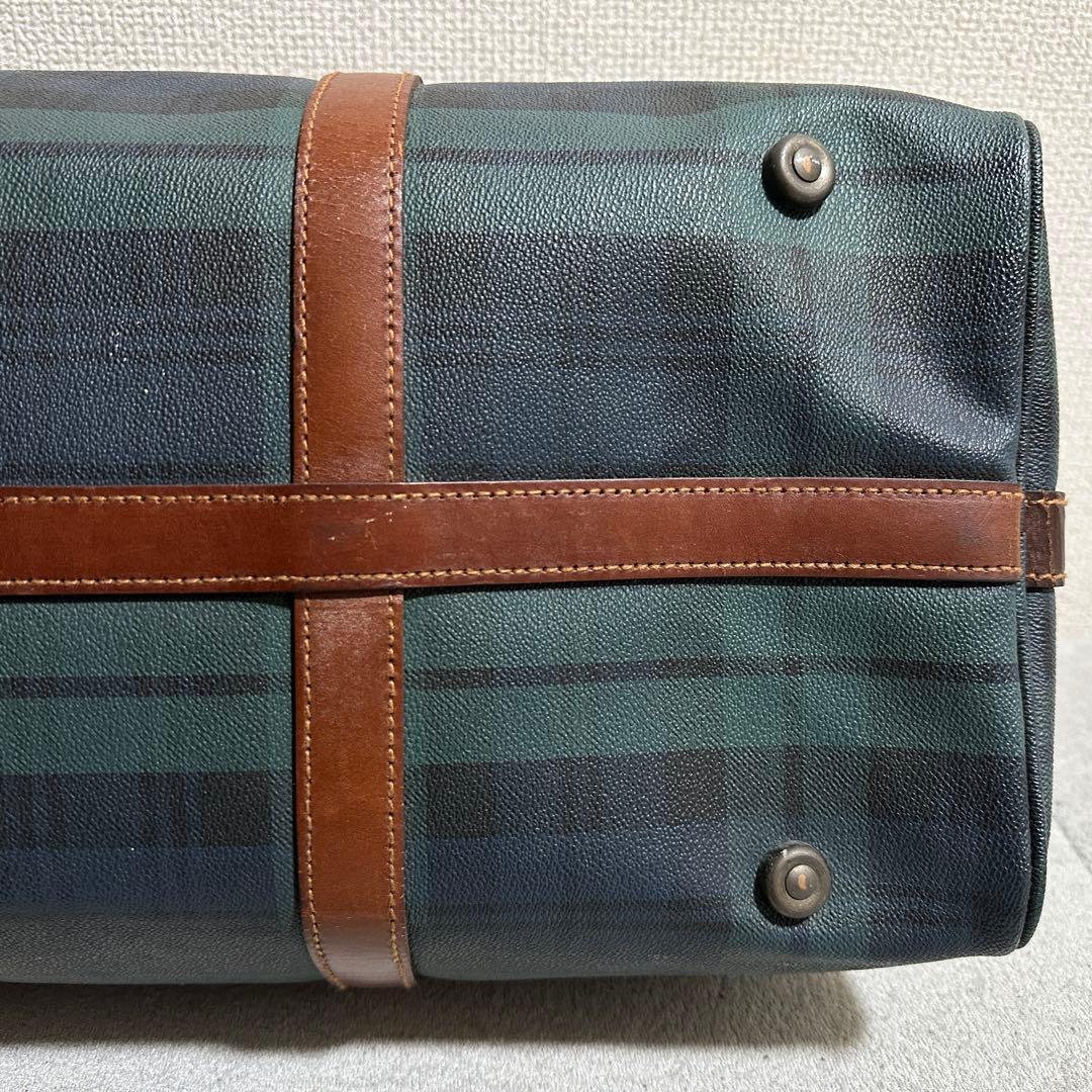 大容量 2way ショルダー✨ラルフローレン　ボストンバッグ　グリーン　チェック