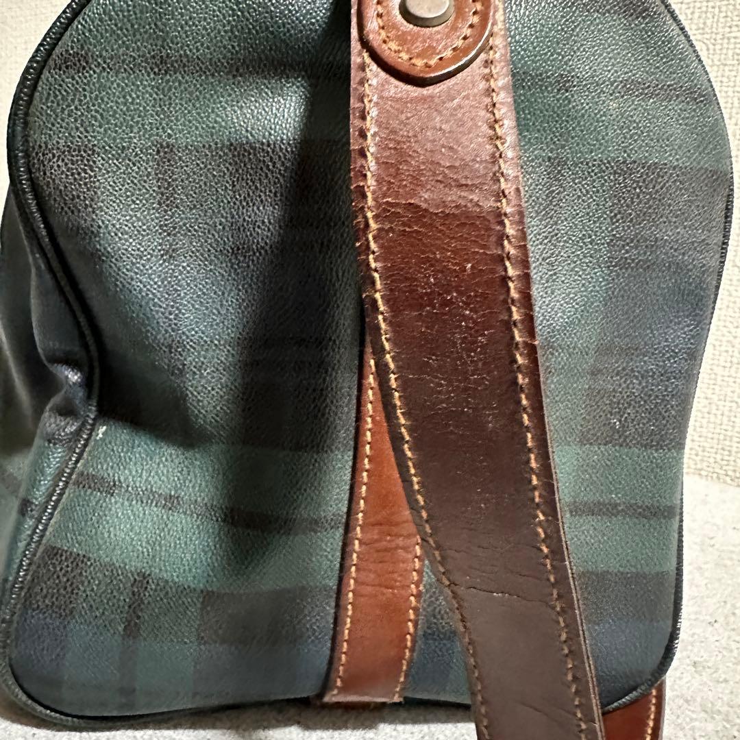 大容量 2way ショルダー✨ラルフローレン　ボストンバッグ　グリーン　チェック