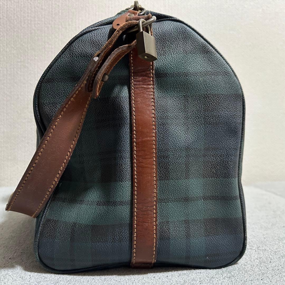 大容量 2way ショルダー✨ラルフローレン　ボストンバッグ　グリーン　チェック