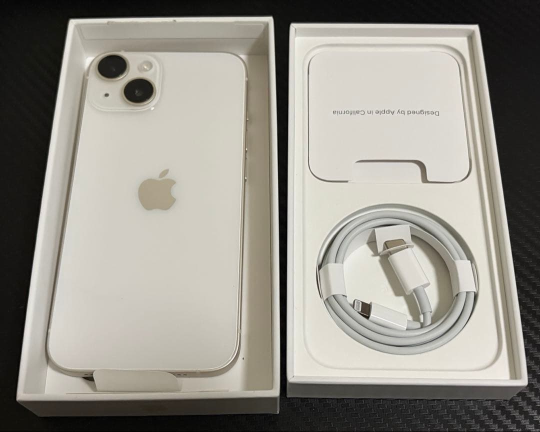 iPhone14 128GB スターライト　SIMフリー　中古