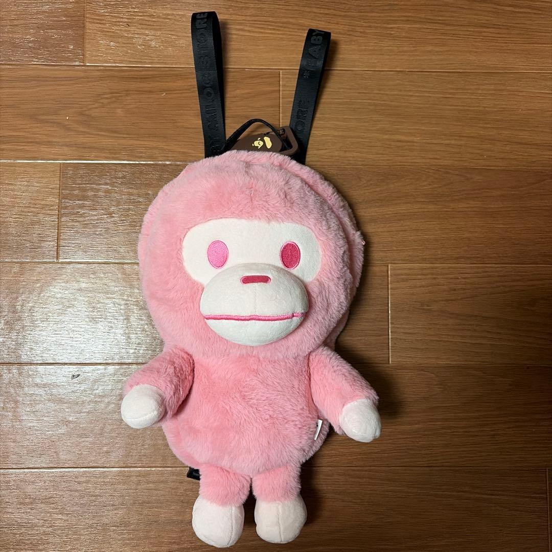 バッグ H BAPE BABY MILO PLUSH DOLL BACKPACK