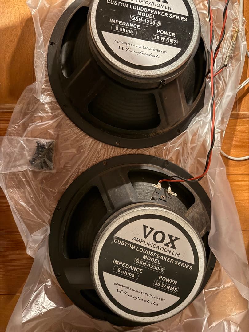 VOX AC30CC2 純正スピーカー 2本セット GSH-1230-8
