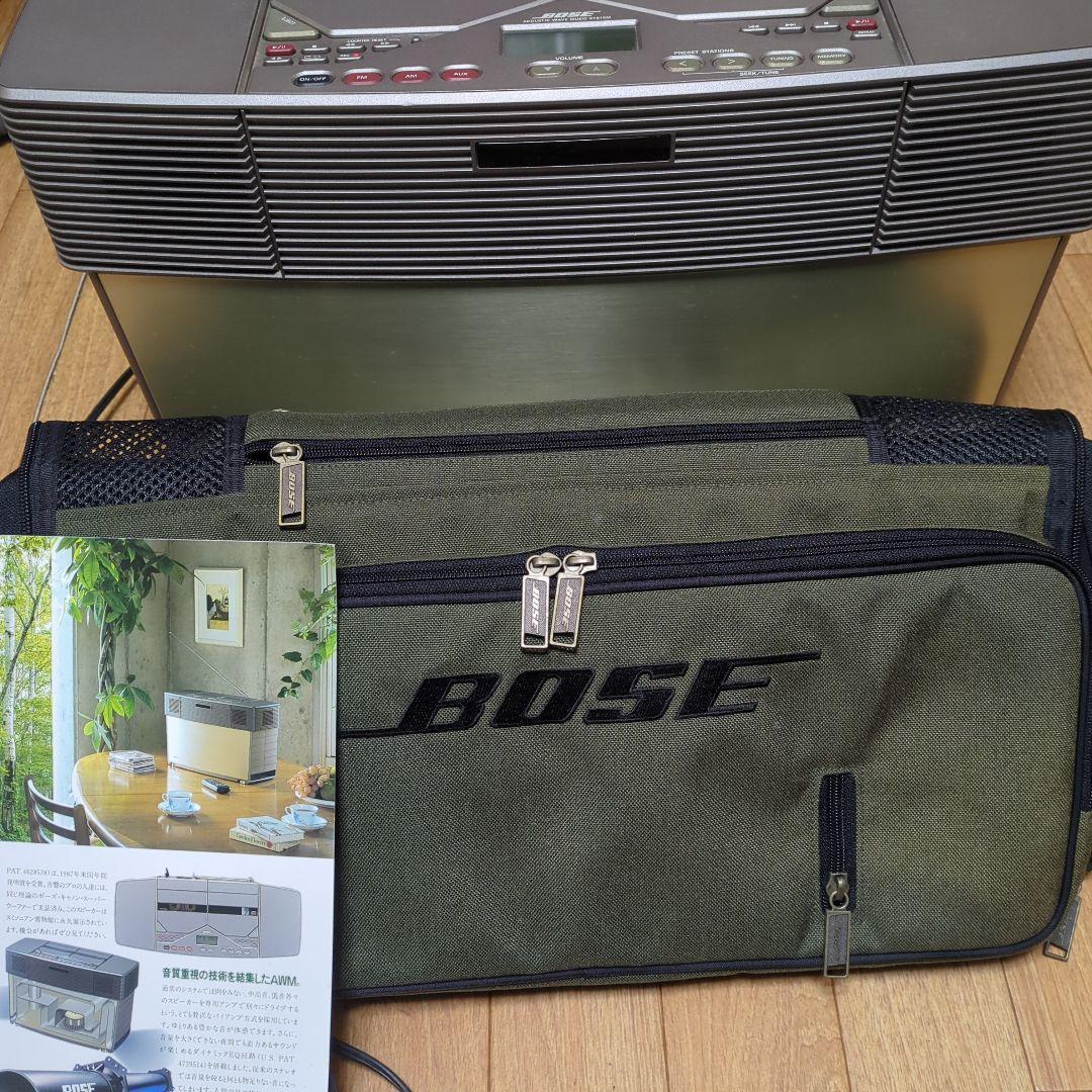 ジャンク品 　BOSE AWM CDラジカセ デッキ