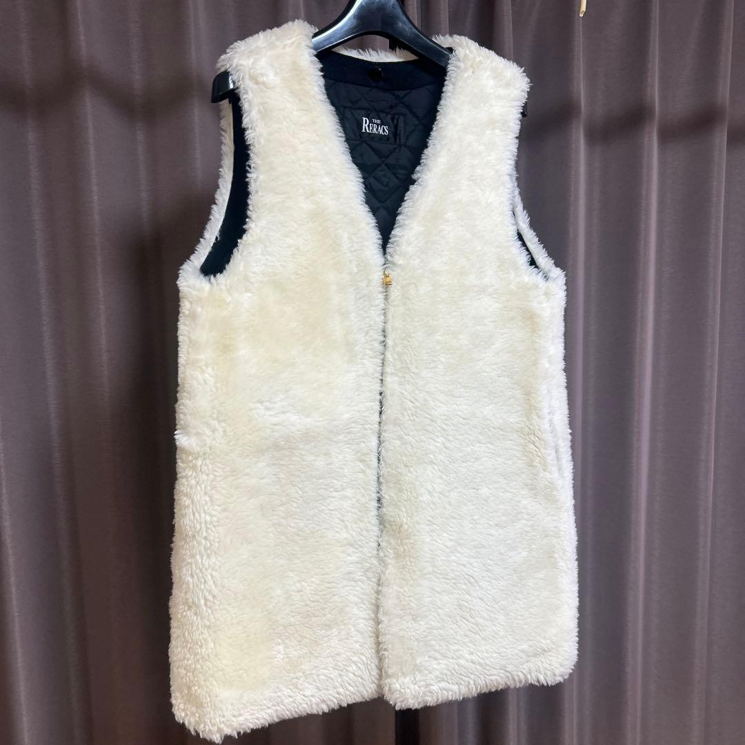 THE RERACS フリース ロングベスト