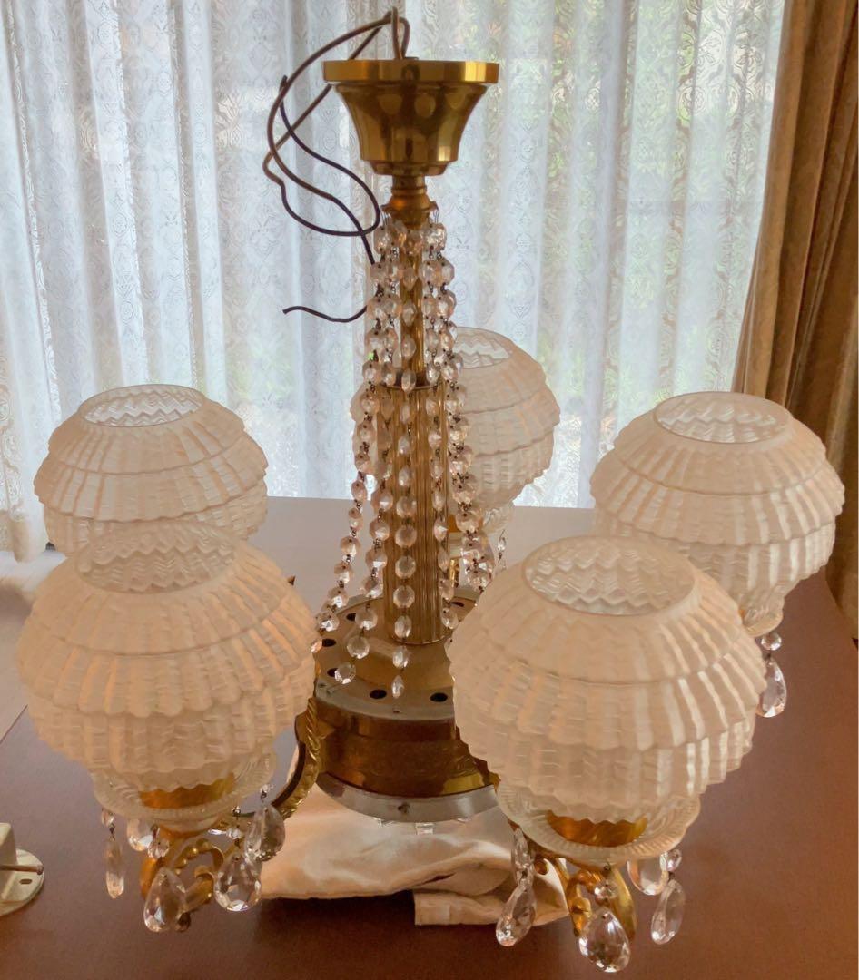 中古シャンデリア アンティーク