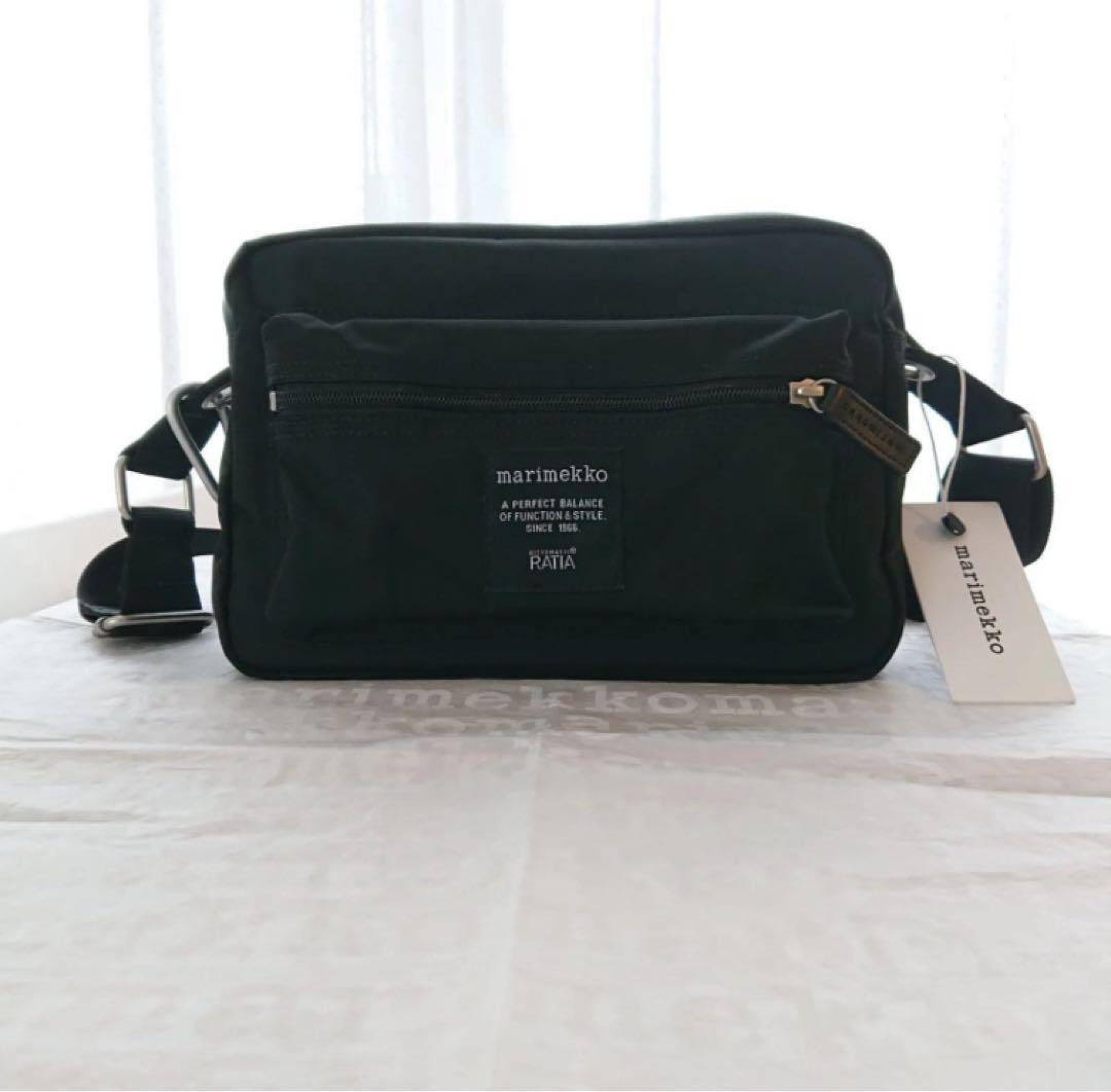 休止前の特別価格 新品 正規品 マリメッコ my things ブラック