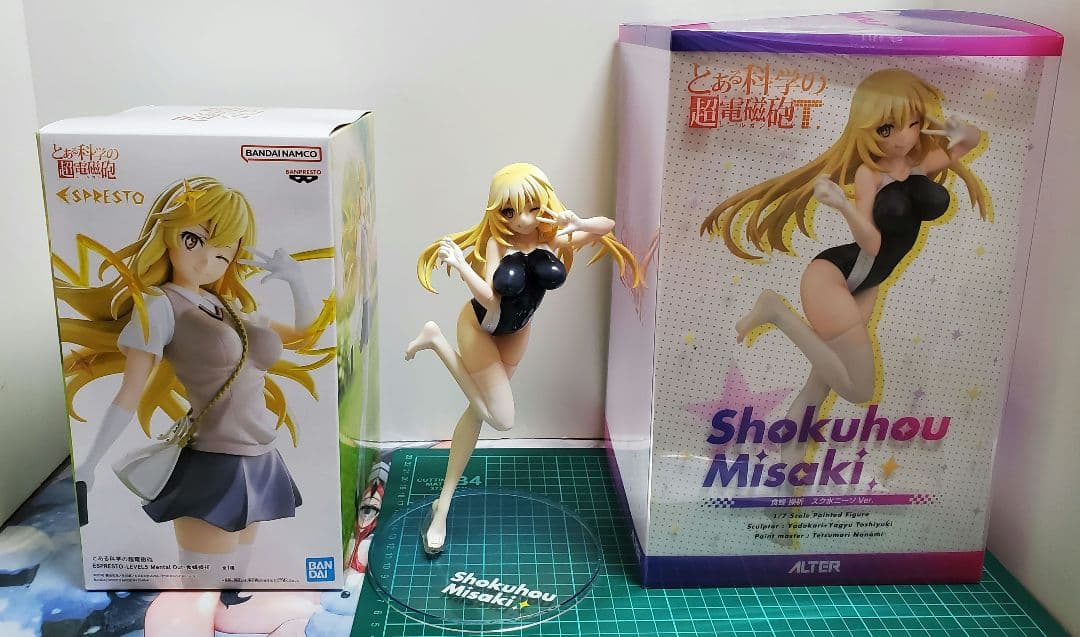 2/11まで出品　 食蜂操祈 スク水ニーソver. フィギュア　※おまけ付き