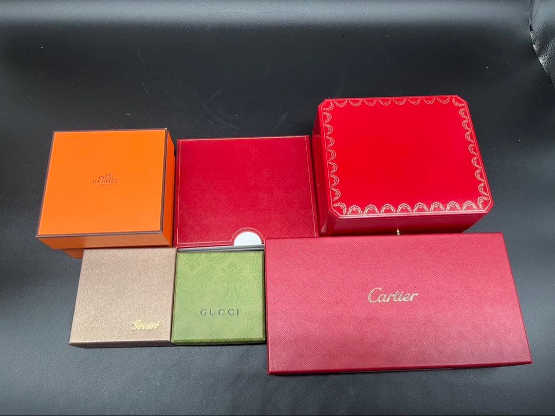 ★ブランド 空箱セット Cartier GUCCI grosse HERMES