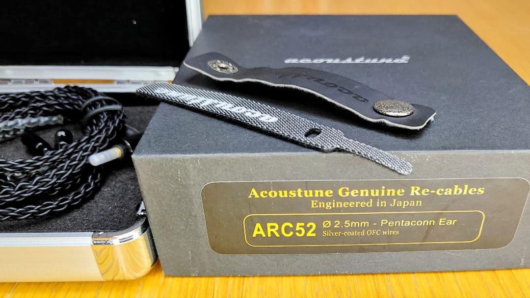 【おまけ付き・美品】Acoustune HS1697TI バランスケーブル付き