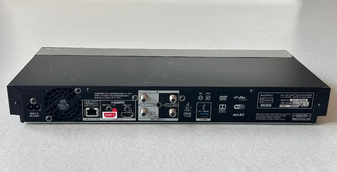 SONY BDZ-FBW1000 ブルーレイレコーダー 2020年製（ジャンク）