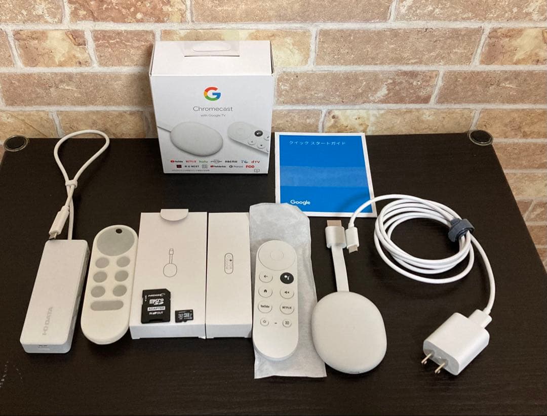Chromecast with Google TV 4K 別売付属