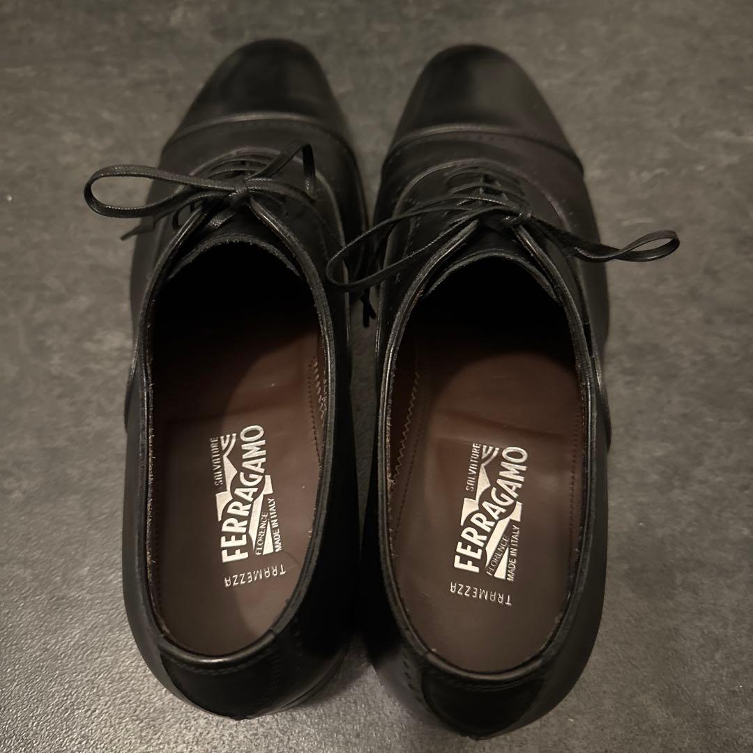 フェラガモ　トラメッザ　レースアップ　8 2E