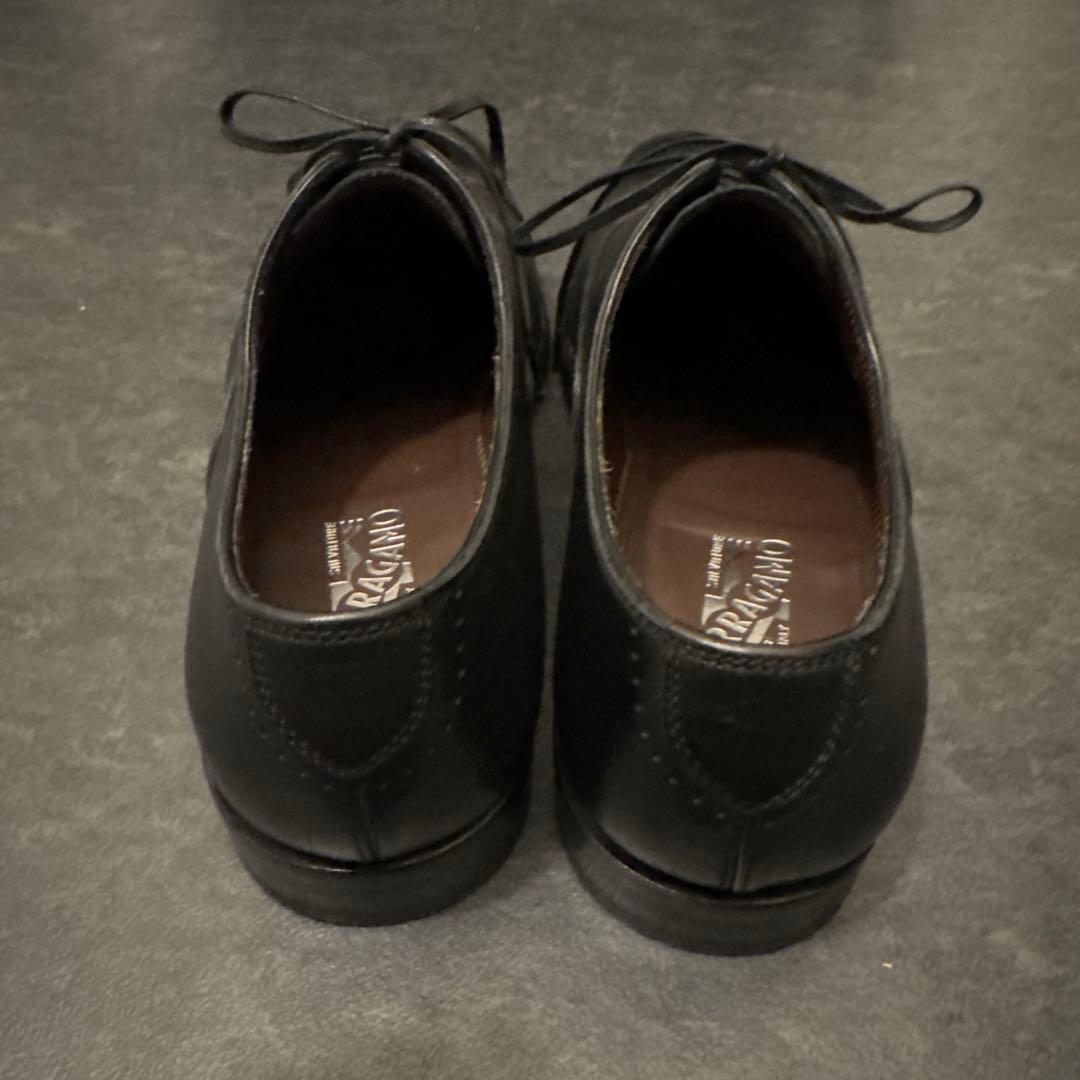 フェラガモ　トラメッザ　レースアップ　8 2E